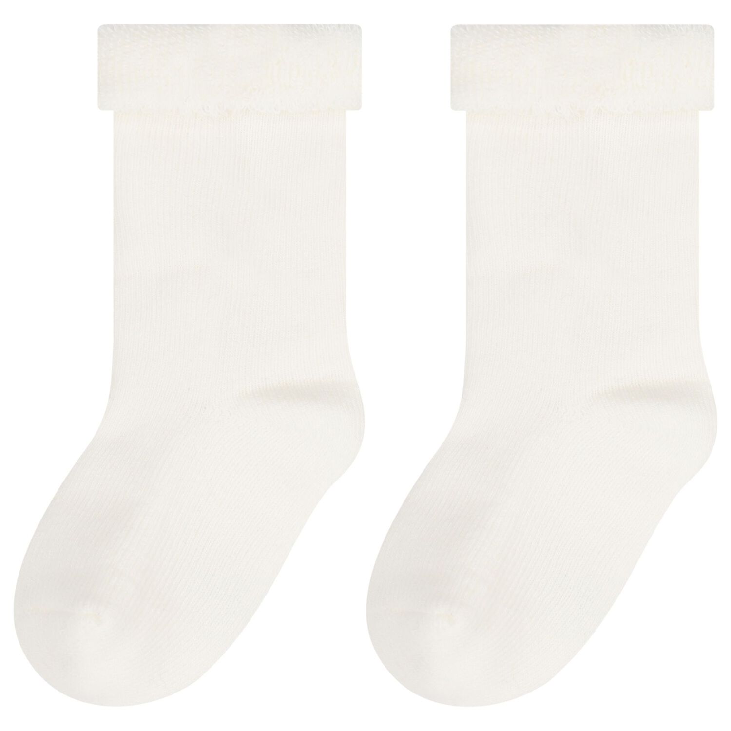 Baby Girls Ivory & Pink Socks ( 3-Pack ), 1, hi-res