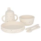 Ivory Logo & Star Silicone Baby Tableware Set , 1, hi-res