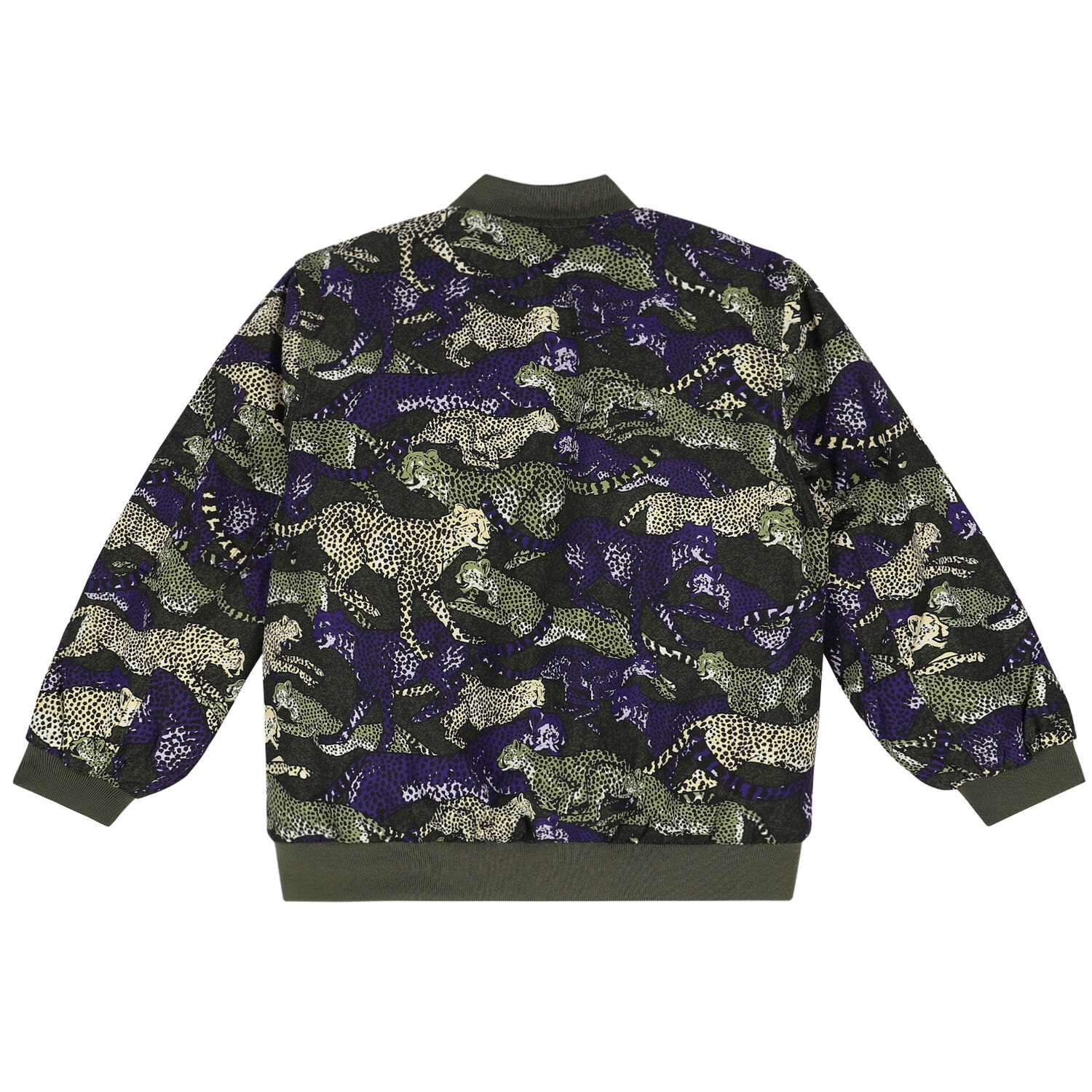 Boys Purple & Khaki Logo Jacket, 1, hi-res image number null