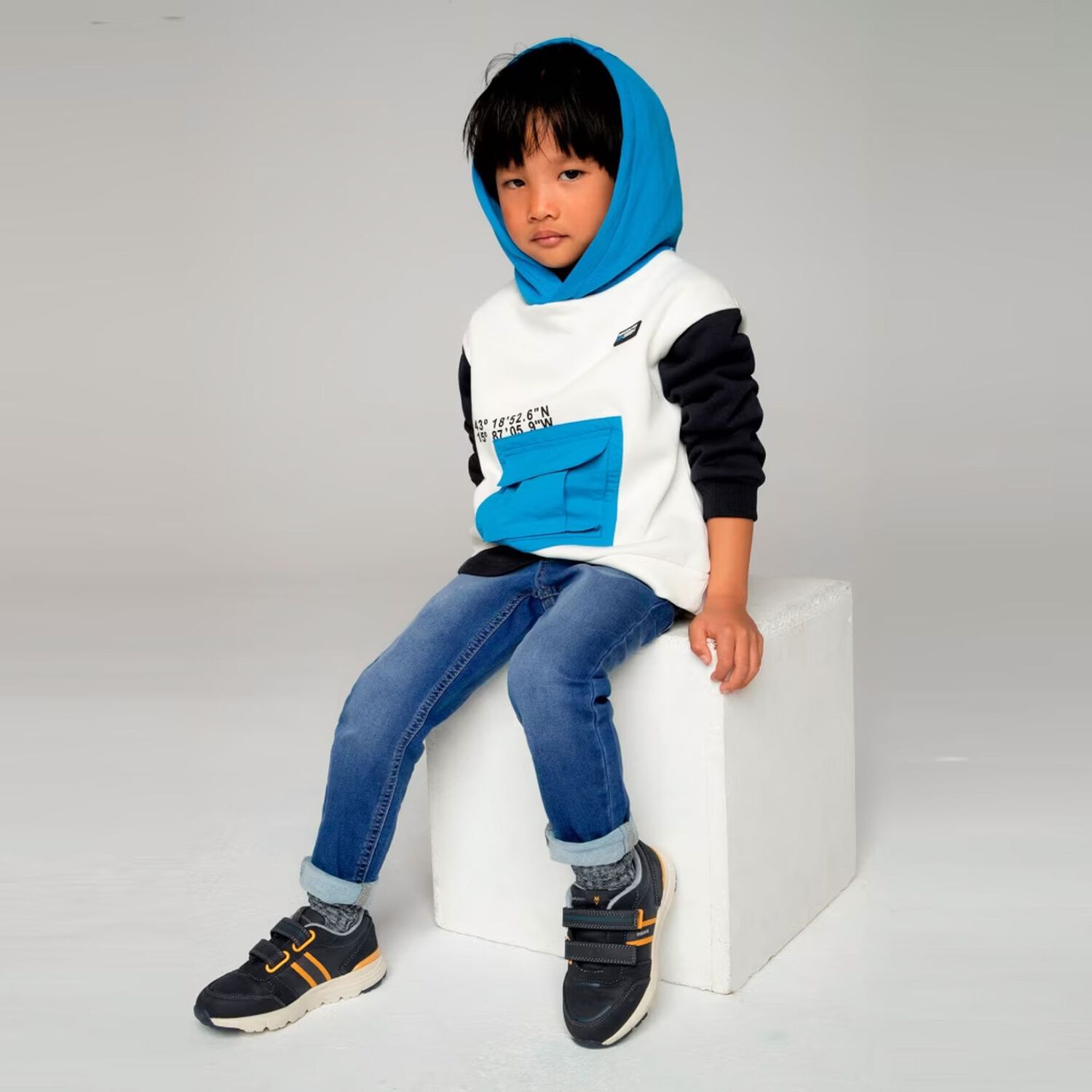 Boys Blue Denim Jeans, 1, hi-res image number null