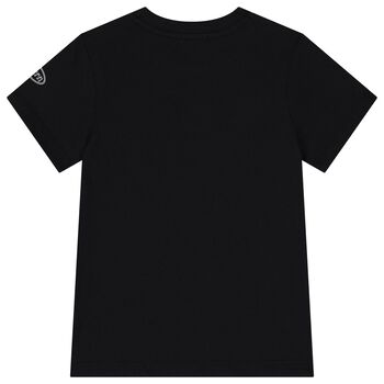 Boys Black Logo T-Shirt