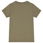 Boys Green Helmet Logo T-Shirt, 1, hi-res