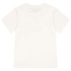 Girls Ivory Bag Logo T-Shirt, 1, hi-res