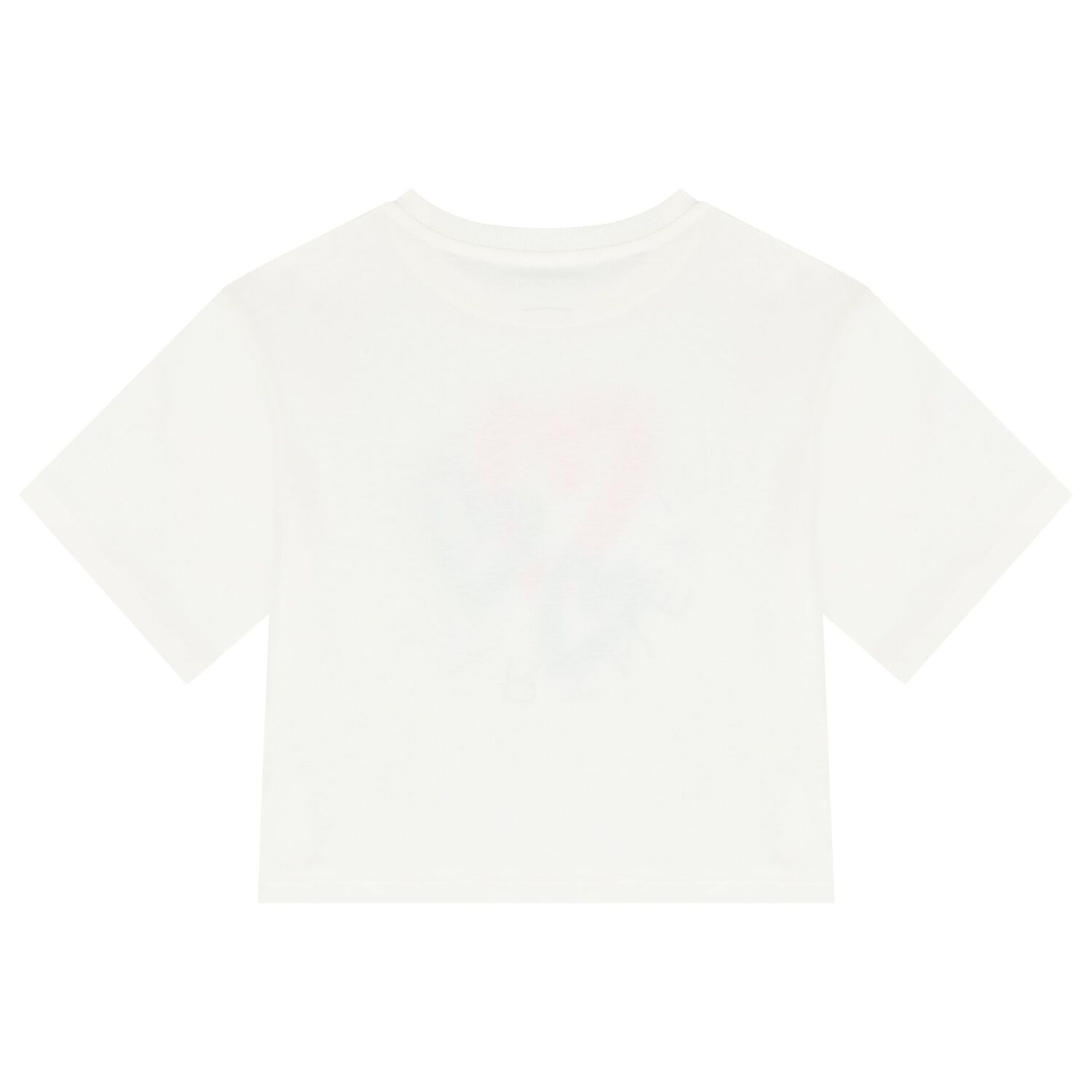 Girls Ivory Logo T-Shirt, 1, hi-res