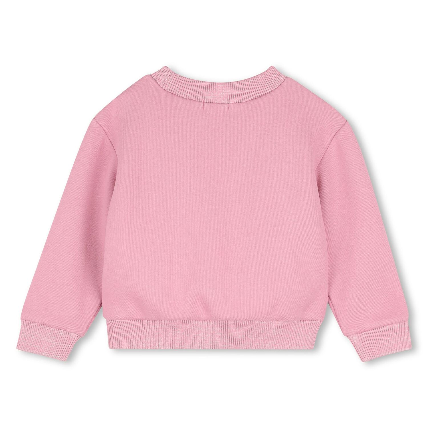 Girls Pink Sequin Sweatshirt, 1, hi-res