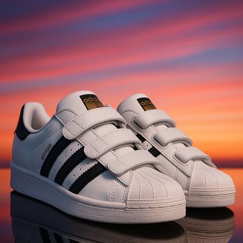 White Superstar Trainers