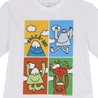Boys White Volcano T-Shirt, 1, hi-res