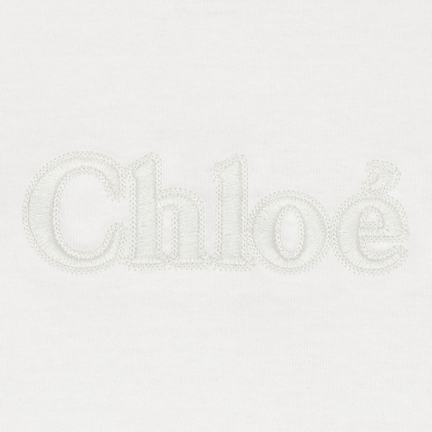 Girls Ivory Logo T-Shirt, 1, hi-res image number null