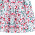 Girls Pink & Blue Floral Skirt, 2, hi-res