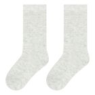 Baby Boys Blue & White Socks (6 Pack), 1, hi-res