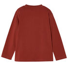 Boys Orange Car Long Sleeve Top, 1, hi-res