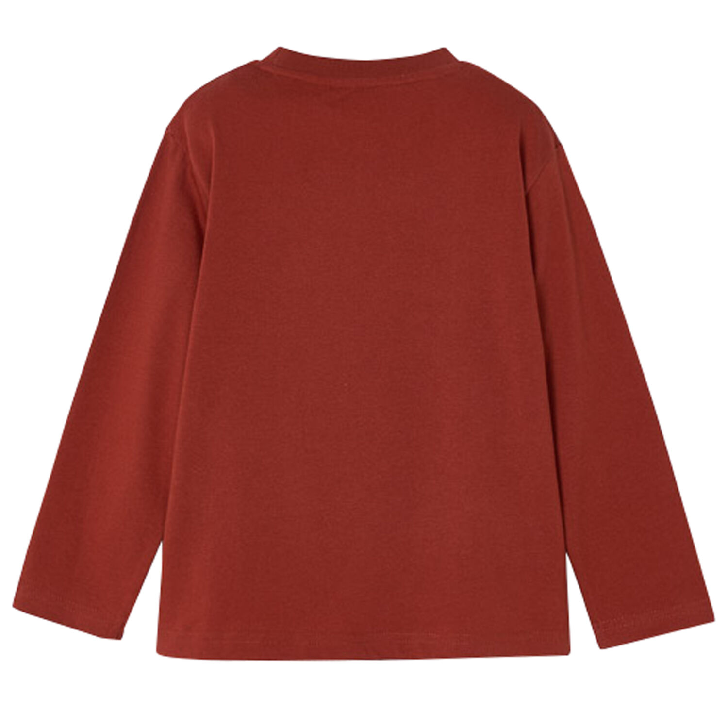 Boys Orange Car Long Sleeve Top, 1, hi-res