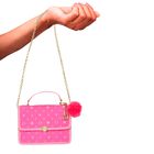 Girls Pink Logo Handbag ( 20CM ), 1, hi-res