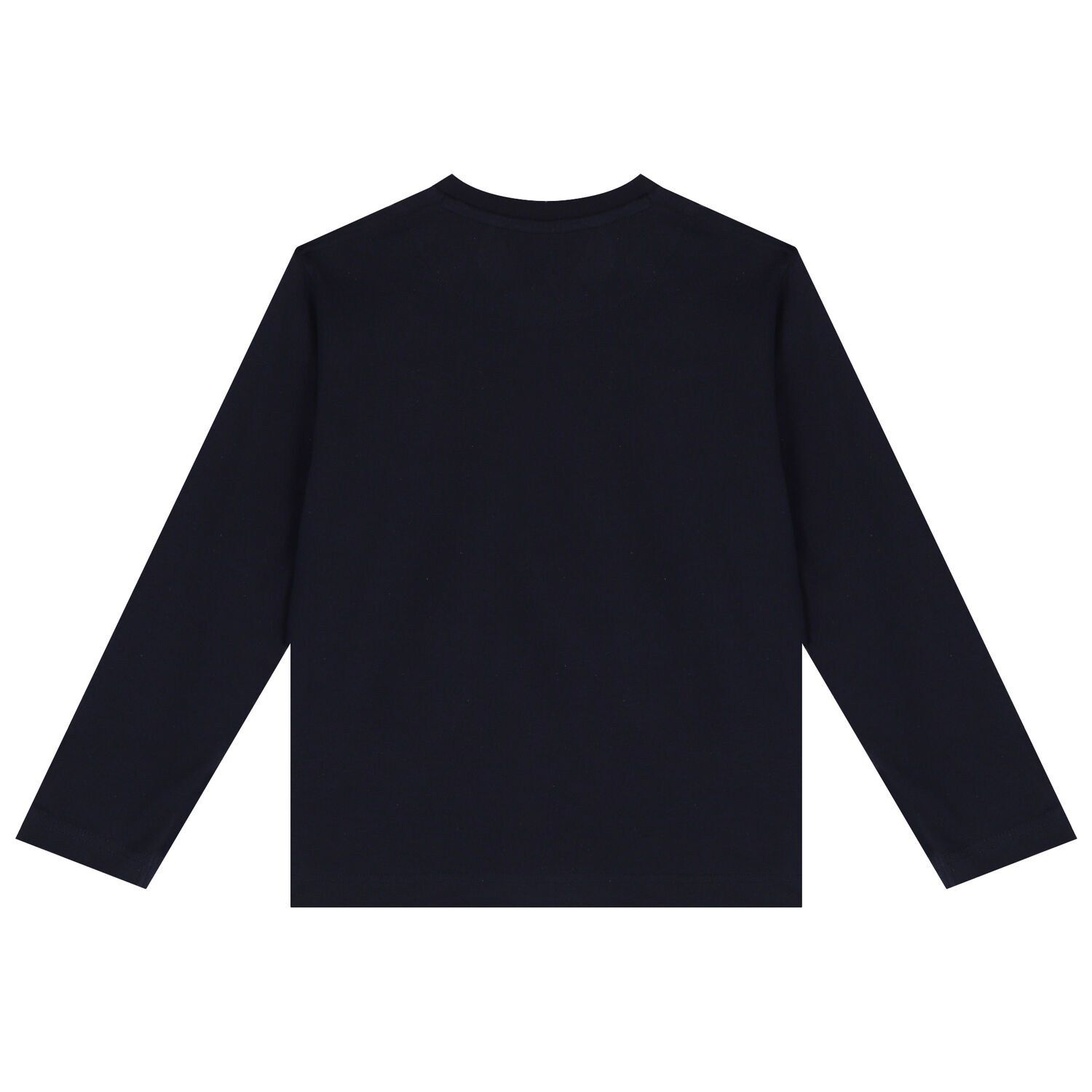 Boys Navy Space Long Sleeve Top, 2, hi-res