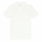 Boys White Logo Polo Shirt, 1, hi-res