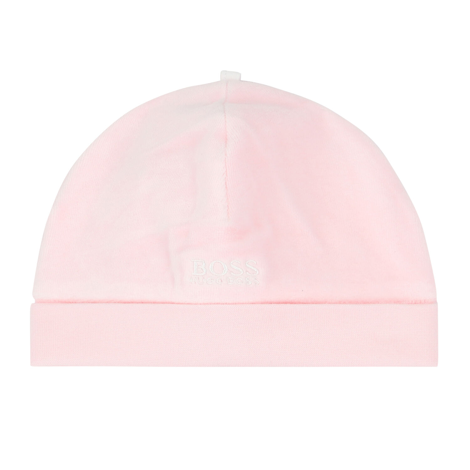Baby Girls Pink Logo Hat, 3, hi-res