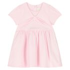 Baby Girls Pink Logo Dress Set, 1, hi-res
