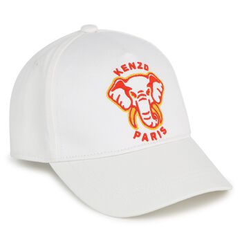 Ivory Elephant Logo Cap