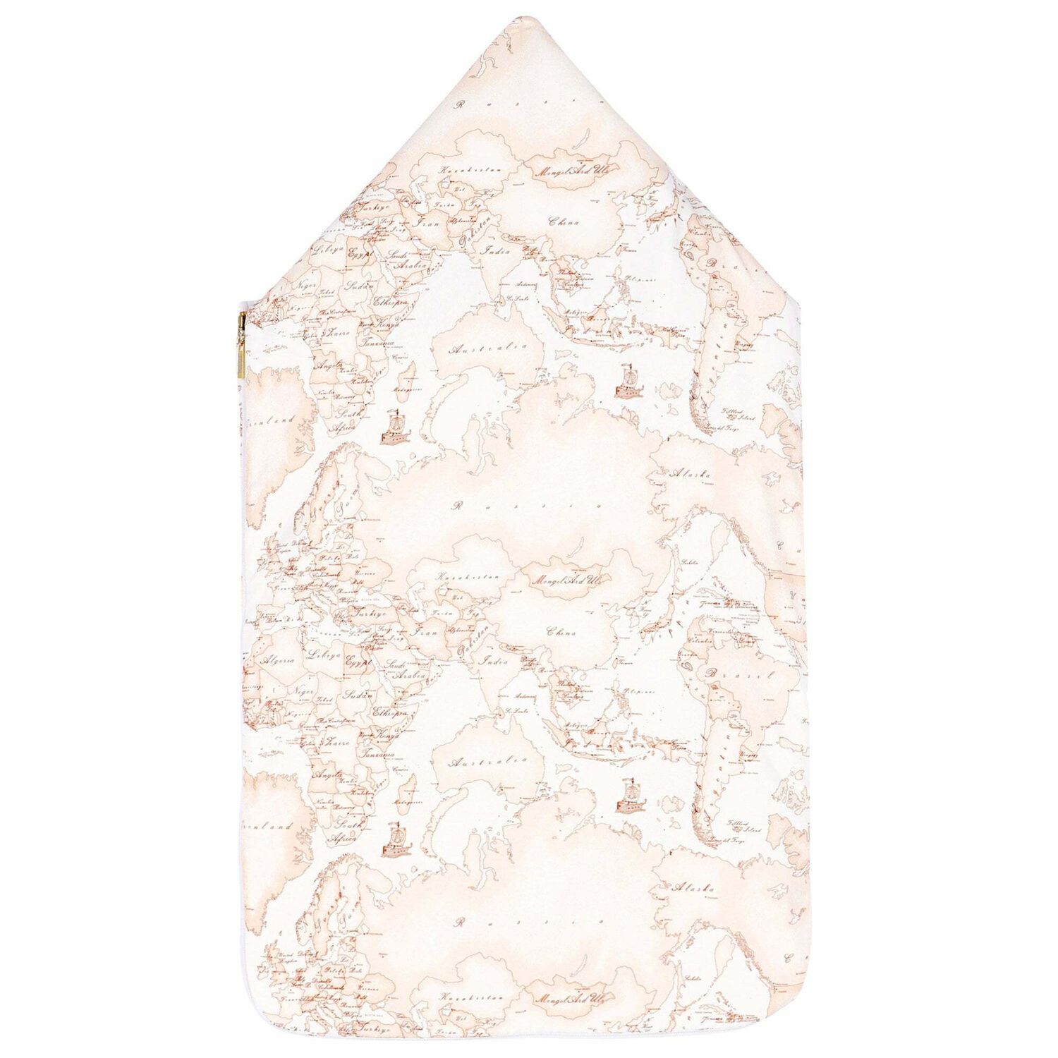 Pink Geo Map Baby Nest, 3, hi-res