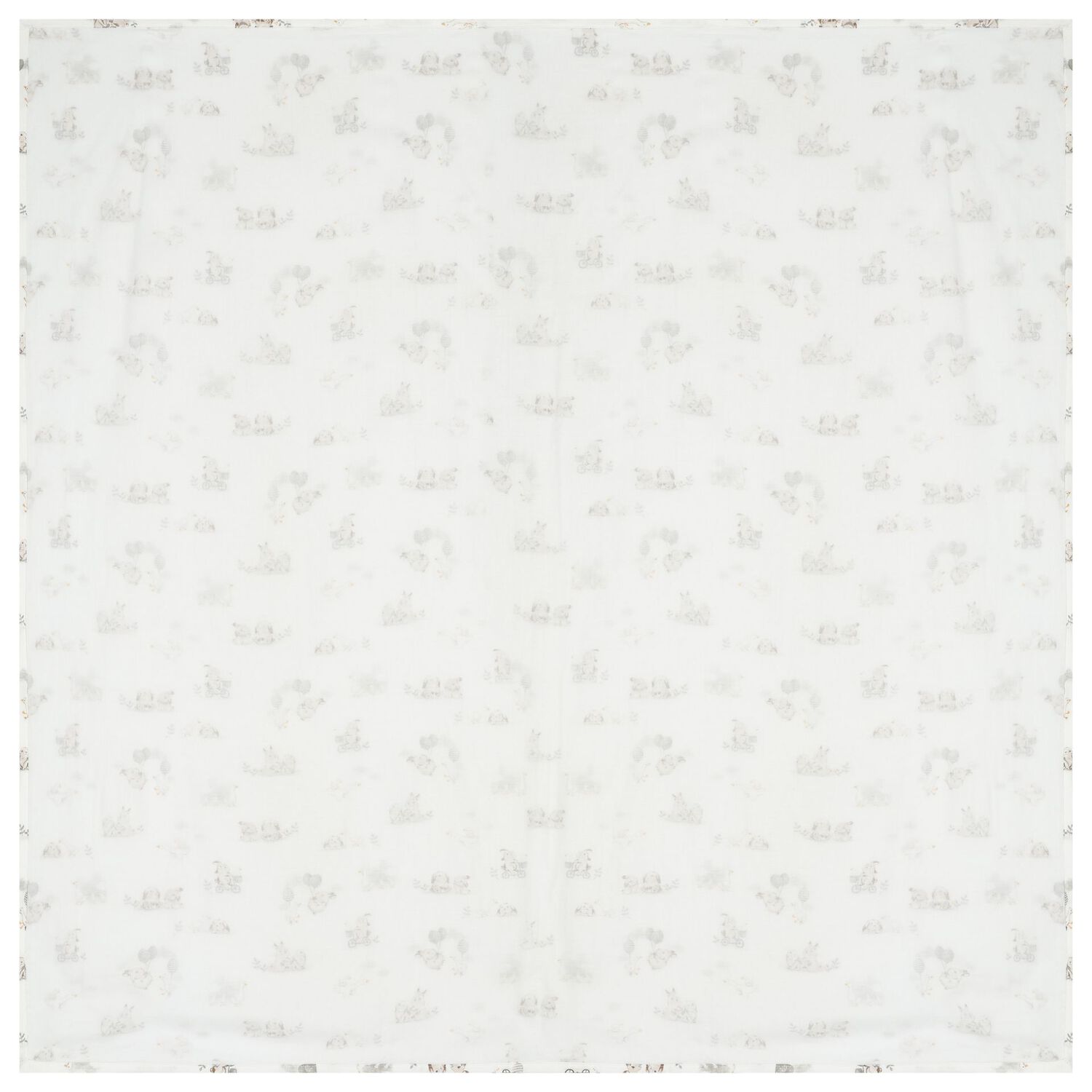 White Rabbit Baby Blanket, 3, hi-res