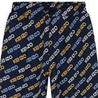 Boys Navy Blue Logo Joggers, 1, hi-res