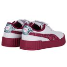 Girls White & Burgundy Hello Kitty Trainers, 1, hi-res