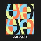 Younger Boys Black Logo T-Shirt, 2, hi-res