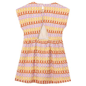 Girls Multi-Coloured Knitted Dress