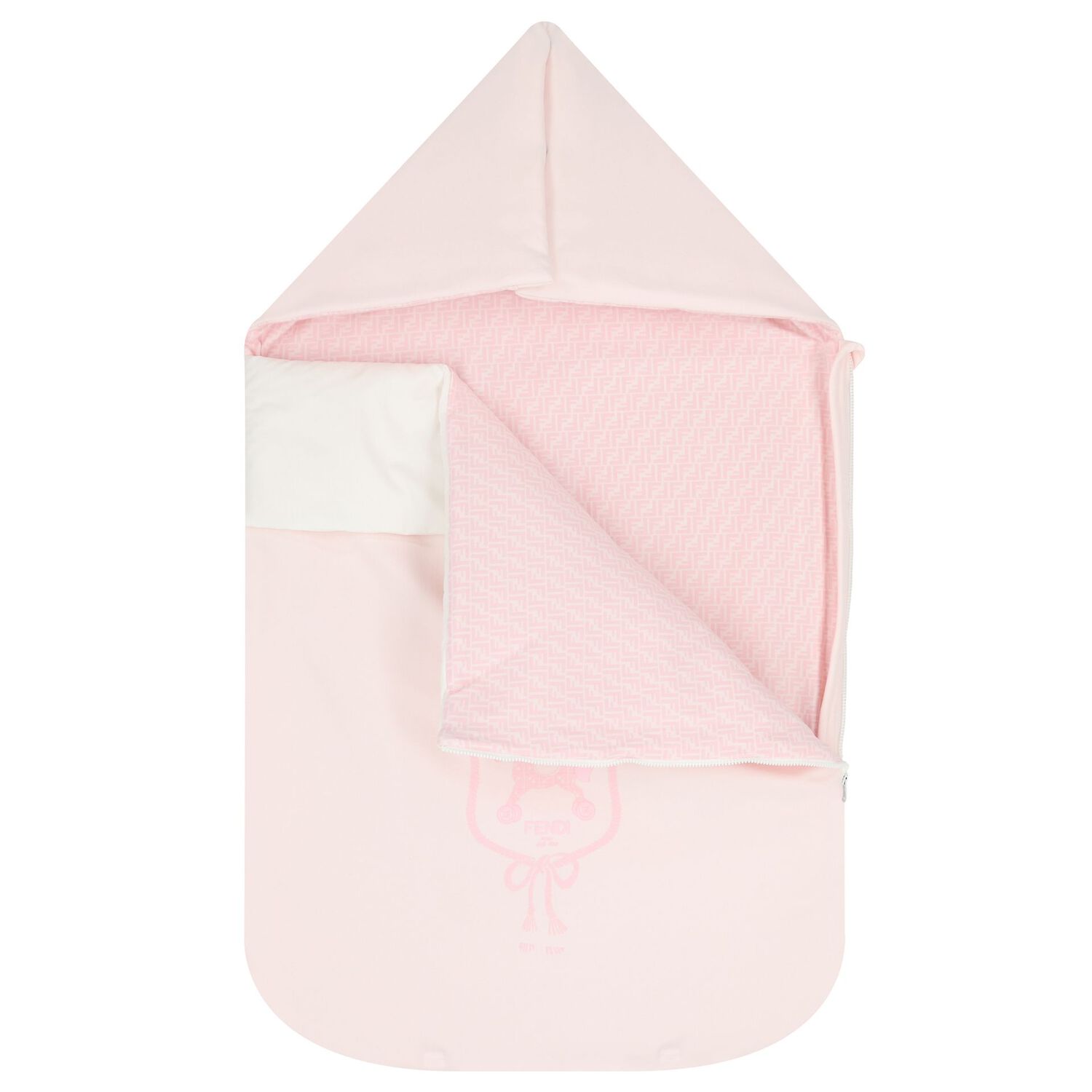 Baby Girls Pink Logo Baby Nest, 1, hi-res