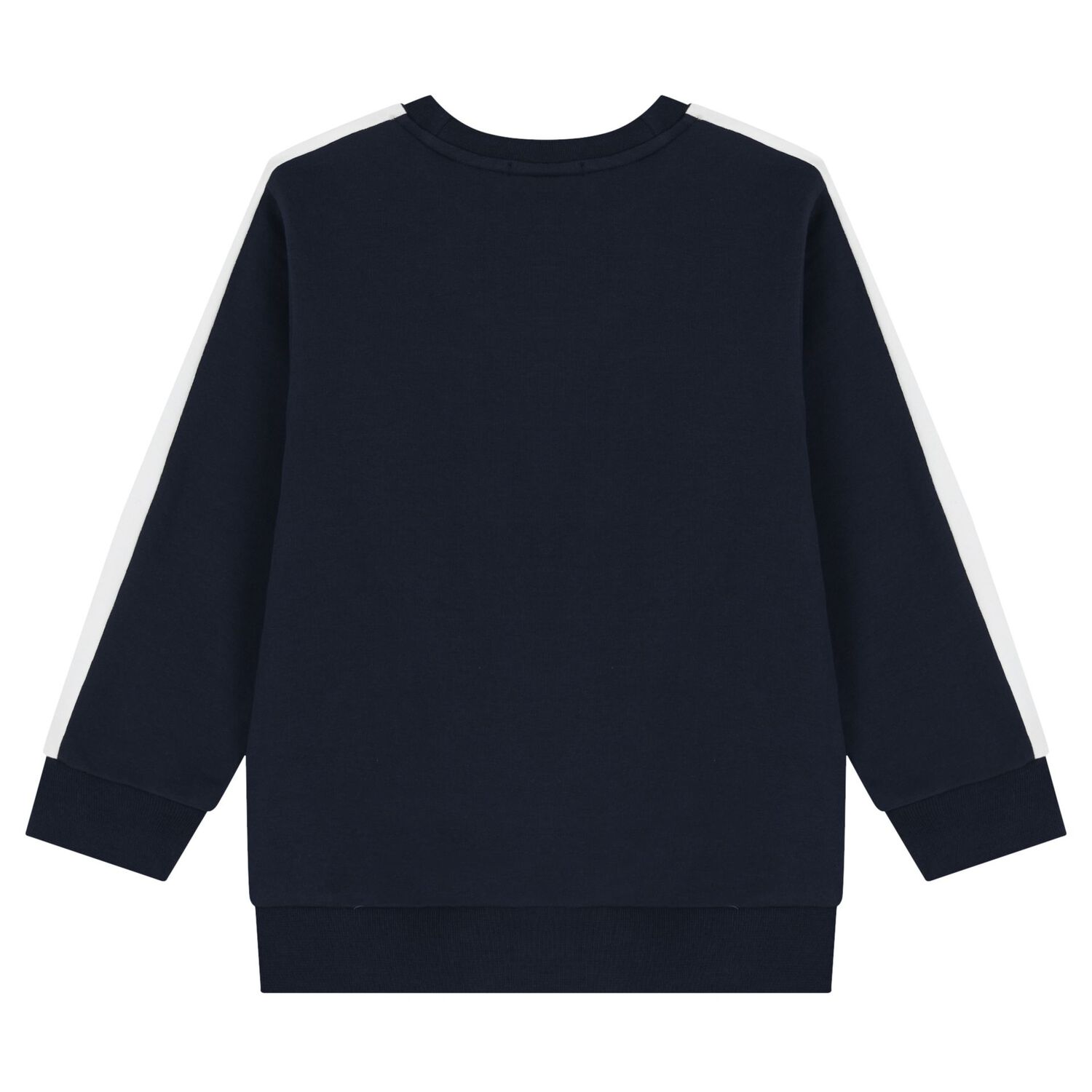 Boys Navy Blue Logo Sweatshirt, 1, hi-res