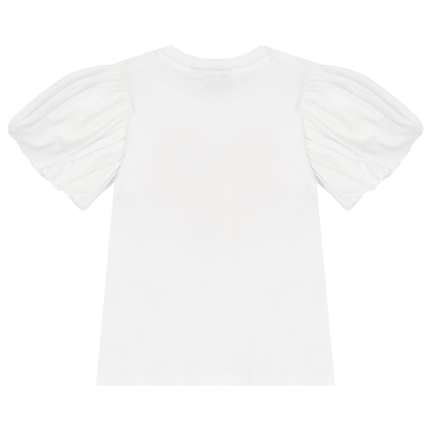 Girls White & Pink Heart Tulle Skirt Set, 1, hi-res image number null