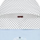 Baby Boys Blue & White Logo Nest, 2, hi-res