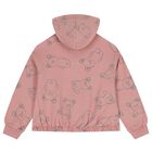 Girls Pink & Grey Teddy Bear 3 Piece Tracksuit, 2, hi-res