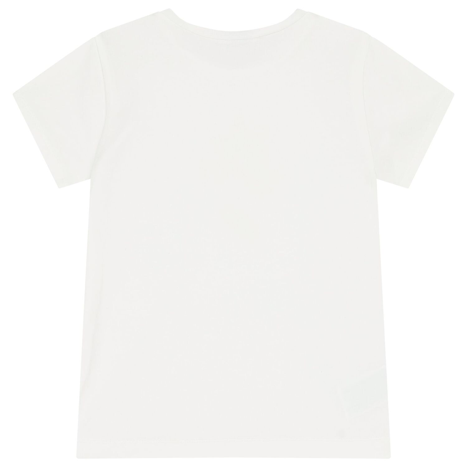 Girls White Flower T-Shirt, 3, hi-res