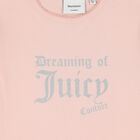 Girls Pink & Ivory Glittery Logo Shorts Set, 1, hi-res