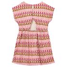 Girls Multi-Coloured Knitted Dress, 3, hi-res