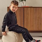 Boys Black 3 Piece Tracksuit , 1, hi-res