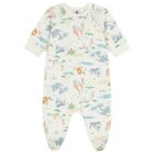 Baby Boys Ivory Safari Animals Babygrow, 1, hi-res