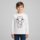 White Elephant Logo Long Sleeve Top, 1, hi-res