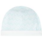 Baby Boys Blue Zig Zag Logo Babygrow Gift Set, 1, hi-res