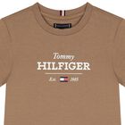 Boys Brown Logo T-Shirt, 3, hi-res