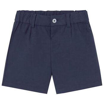 Younger Boys Navy Blue Shorts