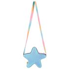 Girls Blue Starfish Shoulder Bag, 1, hi-res