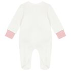 Baby Girls White & Pink Babygrow Gift Set, 2, hi-res