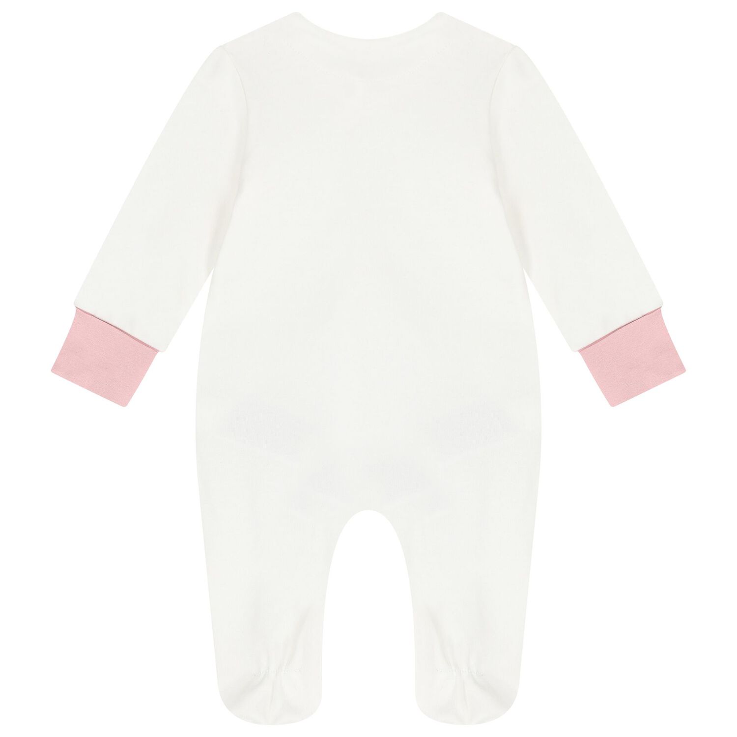 Baby Girls White & Pink Babygrow Gift Set, 2, hi-res image number null