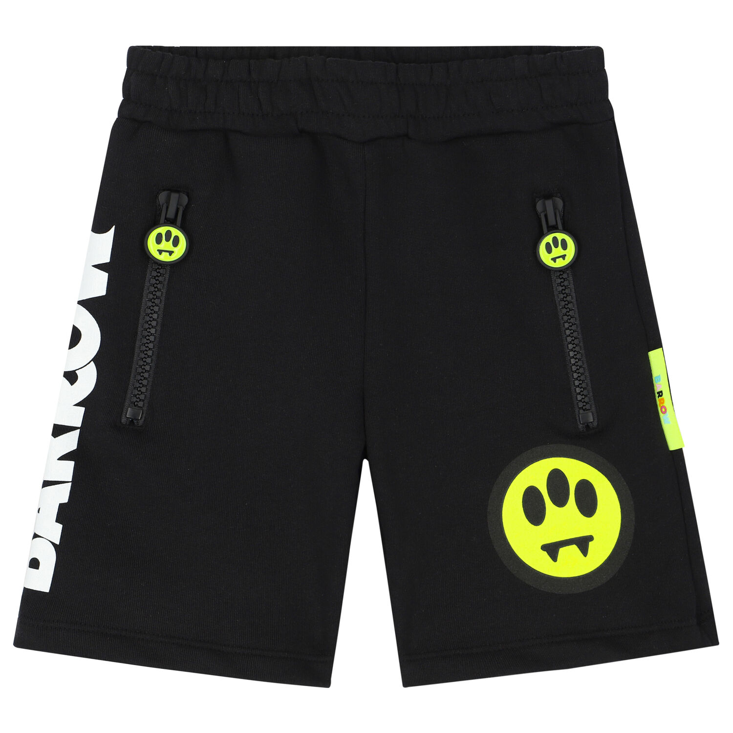 Black Logo Shorts, 3, hi-res
