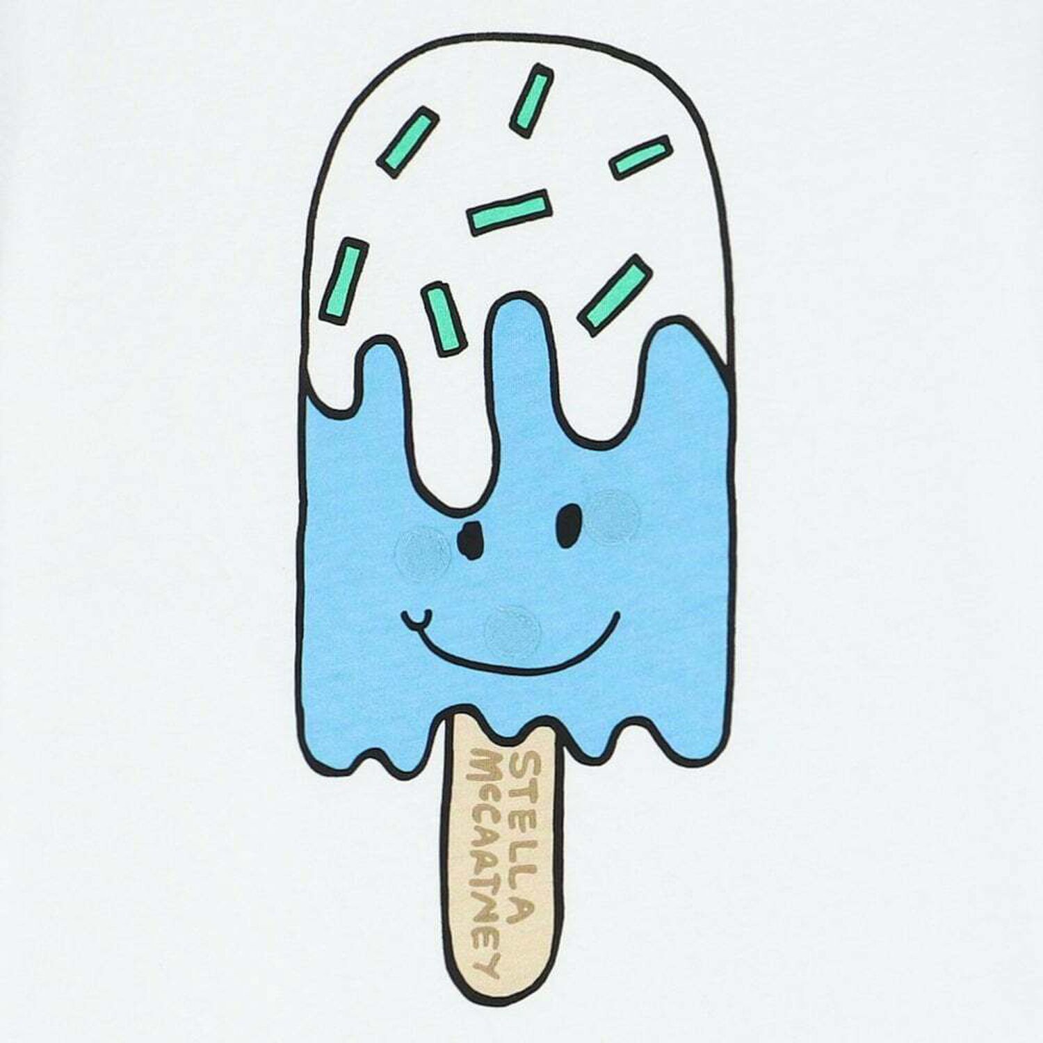 Boys White Pop-Sickle T-Shirt, 1, hi-res