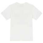 White Trefoil Logo T-Shirt, 1, hi-res