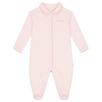 Baby Girls Pink Babygrow