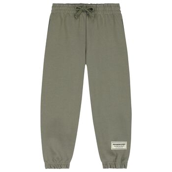 Green Logo Joggers